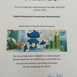 Auszeichnung für hervorragende Leseförderung