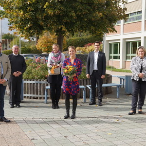 Begrüßung der Konrektorin