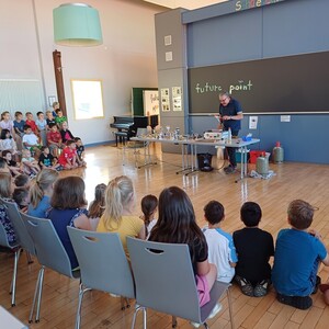 Glasbläser zu Besuch