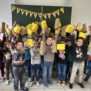 Biobrotboxaktion für unsere Erstklässler