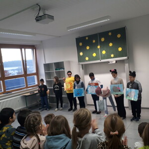 Schulspiel der 4g: Der Mäuserich sucht eine Frau